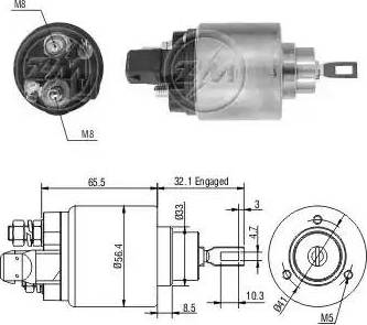 ERA 227869 - Elettromagnete, Motore d'avviamento autozon.pro