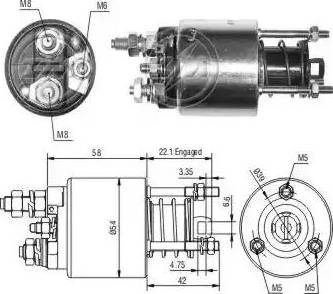 ERA 227864 - Elettromagnete, Motore d'avviamento autozon.pro