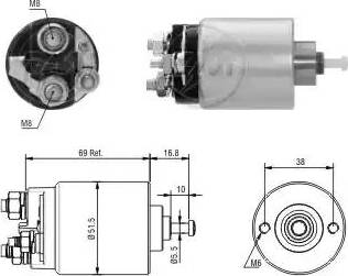 ERA 227865 - Elettromagnete, Motore d'avviamento autozon.pro