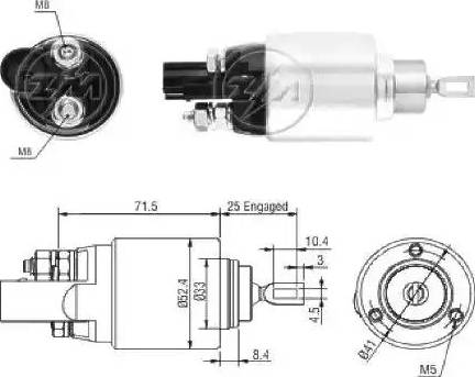 ERA 227812 - Elettromagnete, Motore d'avviamento autozon.pro