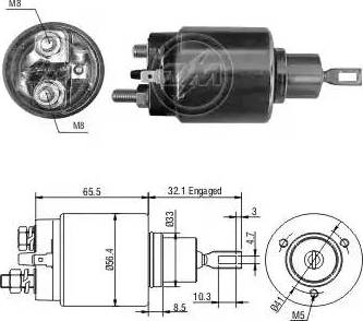 ERA 227875 - Elettromagnete, Motore d'avviamento autozon.pro