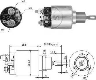 ERA 227363 - Elettromagnete, Motore d'avviamento autozon.pro