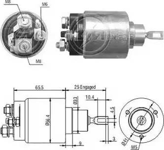 ERA 227312 - Elettromagnete, Motore d'avviamento autozon.pro