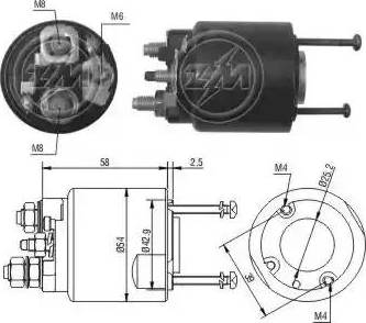 ERA 227388 - Elettromagnete, Motore d'avviamento autozon.pro