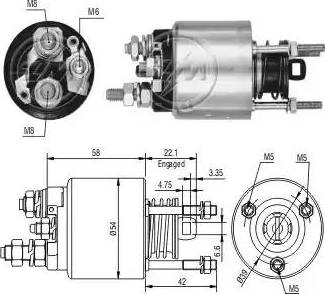 ERA 227240 - Elettromagnete, Motore d'avviamento autozon.pro