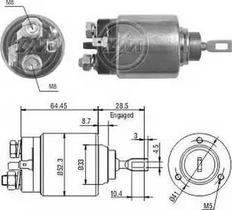 ERA 227264 - Elettromagnete, Motore d'avviamento autozon.pro