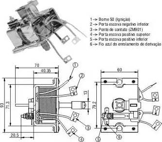 ERA 227208 - Elettromagnete, Motore d'avviamento autozon.pro