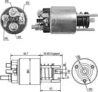 ERA 227284 - Elettromagnete, Motore d'avviamento autozon.pro