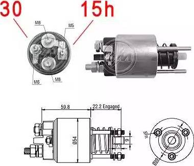 ERA 227220 - Elettromagnete, Motore d'avviamento autozon.pro