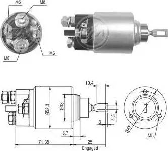 ERA 227271 - Elettromagnete, Motore d'avviamento autozon.pro