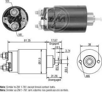 ERA 227745 - Elettromagnete, Motore d'avviamento autozon.pro