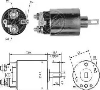 ERA 227769 - Elettromagnete, Motore d'avviamento autozon.pro