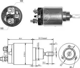 ERA 227762 - Elettromagnete, Motore d'avviamento autozon.pro