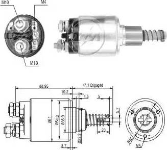 ERA 227714 - Elettromagnete, Motore d'avviamento autozon.pro