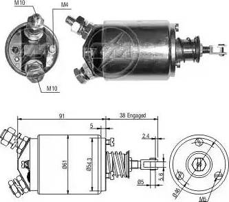 ERA 227713 - Elettromagnete, Motore d'avviamento autozon.pro