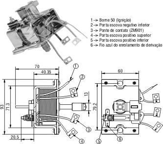 ERA ZM902 - Elettromagnete, Motore d'avviamento autozon.pro