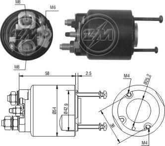 ERA ZM495 - Elettromagnete, Motore d'avviamento autozon.pro