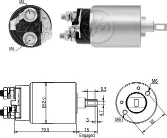 ERA ZM4981 - Elettromagnete, Motore d'avviamento autozon.pro