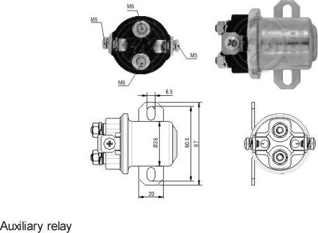 ERA ZM4407 - Elettromagnete, Motore d'avviamento autozon.pro