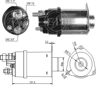 ERA ZM451 - Elettromagnete, Motore d'avviamento autozon.pro