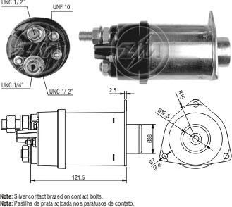 ERA ZM460 - Elettromagnete, Motore d'avviamento autozon.pro