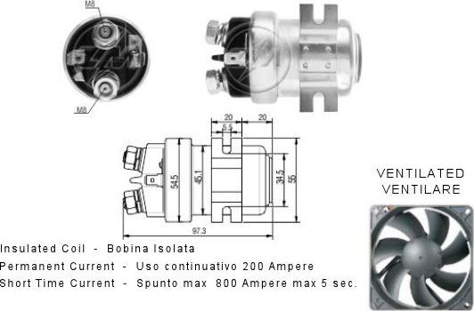 ERA ZM404 - Elettromagnete, Motore d'avviamento autozon.pro