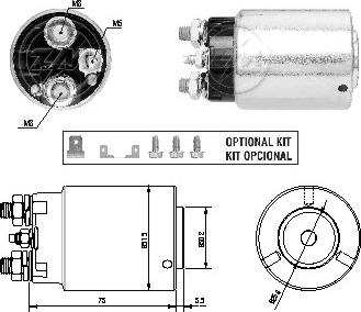 ERA ZM4861 - Elettromagnete, Motore d'avviamento autozon.pro