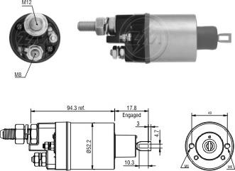 ERA ZM486 - Elettromagnete, Motore d'avviamento autozon.pro