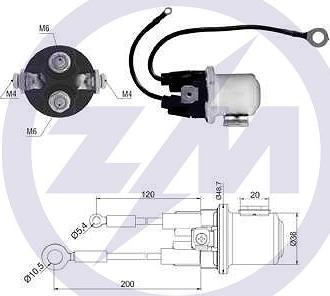 ERA ZM428 - Elettromagnete, Motore d'avviamento autozon.pro