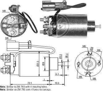 ERA ZM4793 - Elettromagnete, Motore d'avviamento autozon.pro