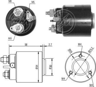 ERA ZM599 - Elettromagnete, Motore d'avviamento autozon.pro