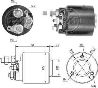 ERA ZM590 - Elettromagnete, Motore d'avviamento autozon.pro