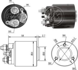 ERA ZM591 - Elettromagnete, Motore d'avviamento autozon.pro