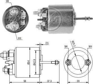 ERA ZM593 - Elettromagnete, Motore d'avviamento autozon.pro