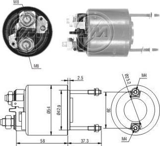 ERA ZM592 - Elettromagnete, Motore d'avviamento autozon.pro