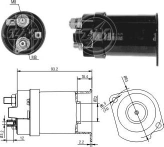 ERA ZM556 - Elettromagnete, Motore d'avviamento autozon.pro