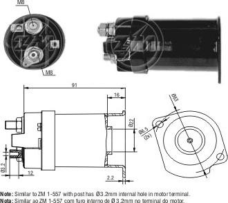 ERA ZM557 - Elettromagnete, Motore d'avviamento autozon.pro