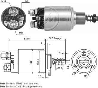 ERA ZM531 - Elettromagnete, Motore d'avviamento autozon.pro