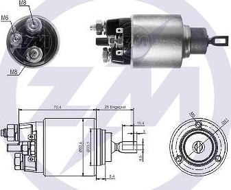 ERA ZM5381 - Elettromagnete, Motore d'avviamento autozon.pro