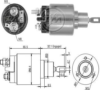 ERA ZM575C - Elettromagnete, Motore d'avviamento autozon.pro