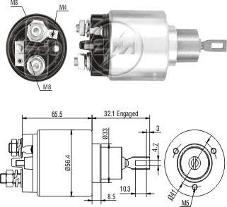 ERA ZM578 - Elettromagnete, Motore d'avviamento autozon.pro