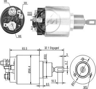 ERA ZM577 - Elettromagnete, Motore d'avviamento autozon.pro