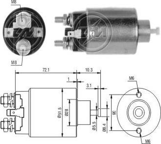 ERA ZM699 - Elettromagnete, Motore d'avviamento autozon.pro