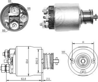 ERA ZM6494 - Elettromagnete, Motore d'avviamento autozon.pro