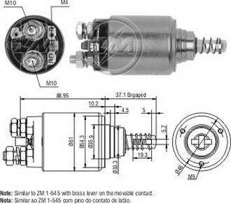 ERA ZM649 - Elettromagnete, Motore d'avviamento autozon.pro