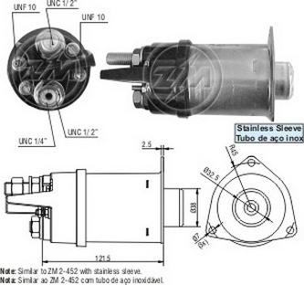 ERA ZM6452 - Elettromagnete, Motore d'avviamento autozon.pro