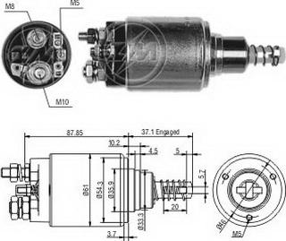 ERA ZM653 - Elettromagnete, Motore d'avviamento autozon.pro