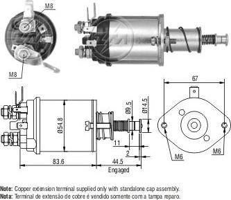 ERA ZM614 - Elettromagnete, Motore d'avviamento autozon.pro