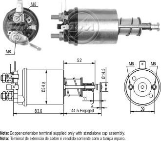 ERA ZM612 - Elettromagnete, Motore d'avviamento autozon.pro