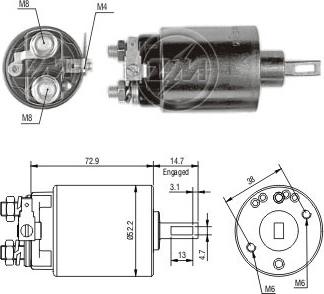 ERA ZM685 - Elettromagnete, Motore d'avviamento autozon.pro